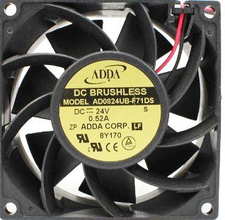 ADDA AD0824UB-F71DS 24V 0.52A 2wires cooling fan ADDA AD0824UB-F71DS 24V 0.52A 2wires cooling fan